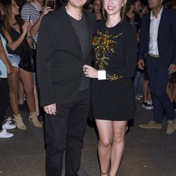 Javier Veiga y Marta Hazas  en la presentación de la nueva colección del diseñador Riccardo Tisci