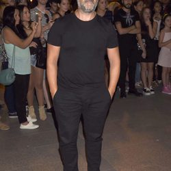 Javier Cámara en la presentación de la nueva colección del diseñador Riccardo Tisci