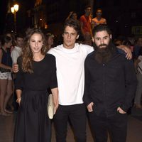 Martin Rivas e Irene Escolar en la presentación de la nueva colección del diseñador Riccardo Tisci