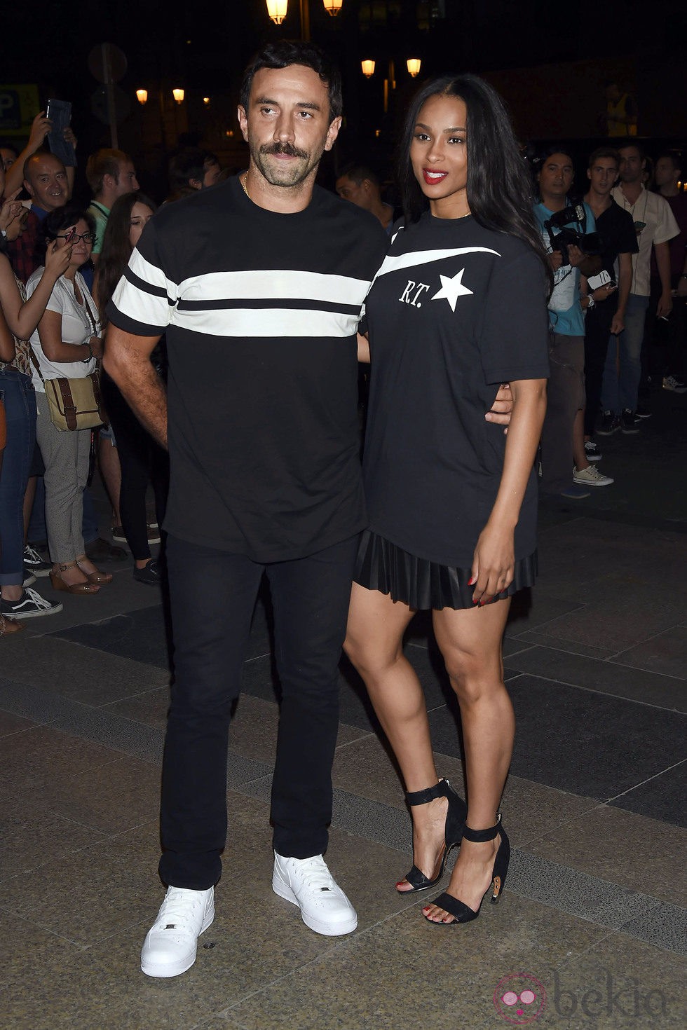 Riccardo Tisci en la presentación de la nueva colección del diseñador Riccardo Tisci