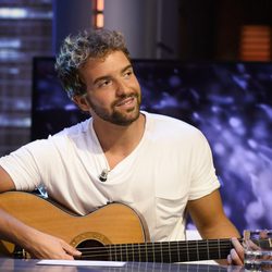 Pablo Alborán presentando 'Por fin' en 'El hormiguero'