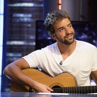 Pablo Alborán presentando 'Por fin' en 'El hormiguero'