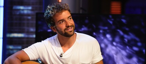 Pablo Alborán presentando 'Por fin' en 'El hormiguero'