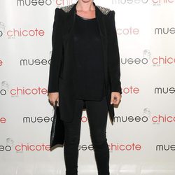 María Esteve en una fiesta organizada por Museo Chicote