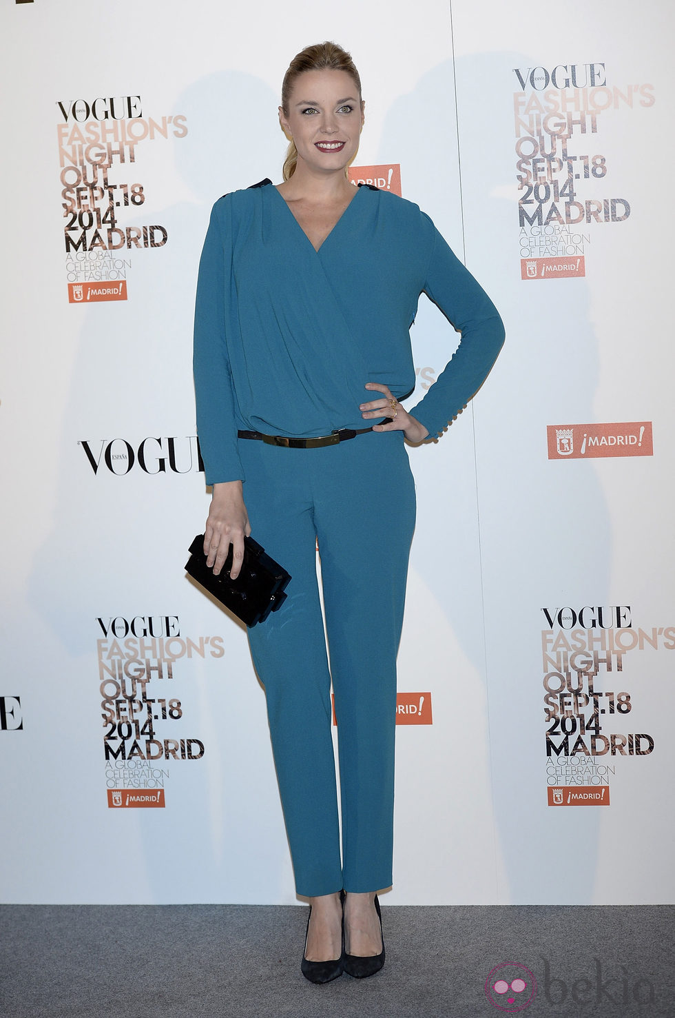 Carolina Bang en la Vogue Fashion's Night Out Madrid 2014