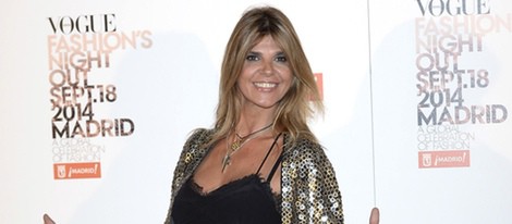 Arancha de Benito en la Vogue Fashion's Night Out Madrid 2014