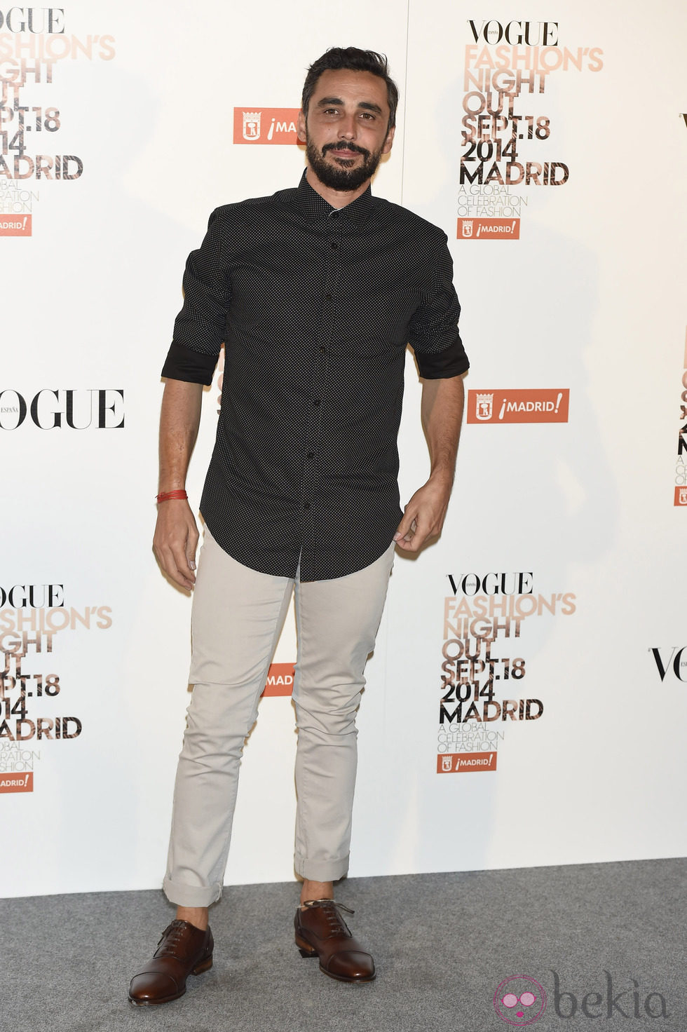 Canco Rodríguez en la Vogue Fashion's Night Out Madrid 2014