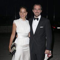 Nicolás y Tatiana de Grecia en las Bodas de Oro de los Reyes de Grecia