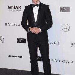 Luke Evans en la cena benéfica de amfAR durante La Semana de la Moda de Milán 2014