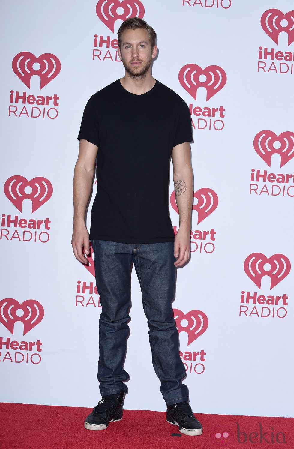 Calvin Harris en el iHeartRadio Music Festival 2014