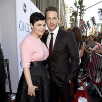 Ginnifer Goodwin y Josh Dallas en el estreno de la cuarta temporada de 'Once Upon a Time'