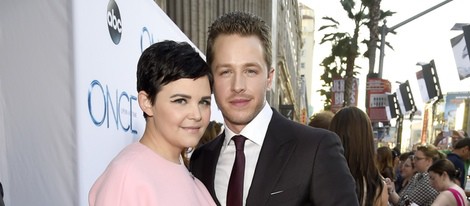 Ginnifer Goodwin y Josh Dallas en el estreno de la cuarta temporada de 'Once Upon a Time'