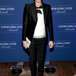 Charlene de Mónaco luce embarazo en los Clinton Global Citizen Awards 2014