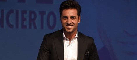 David Bustamante en la presentación de su nuevo disco 'Vivir'