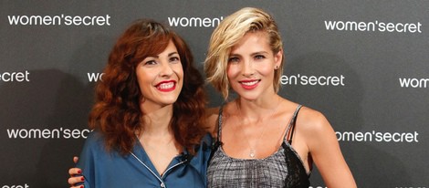 Elsa Pataky y Paula Ortiz en la presentación del Fashion Film de Women'secret 'Dark Seduction'