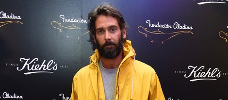 Sebastián Palomo Danko en la presentación de una colección solidaria de Kiehl's