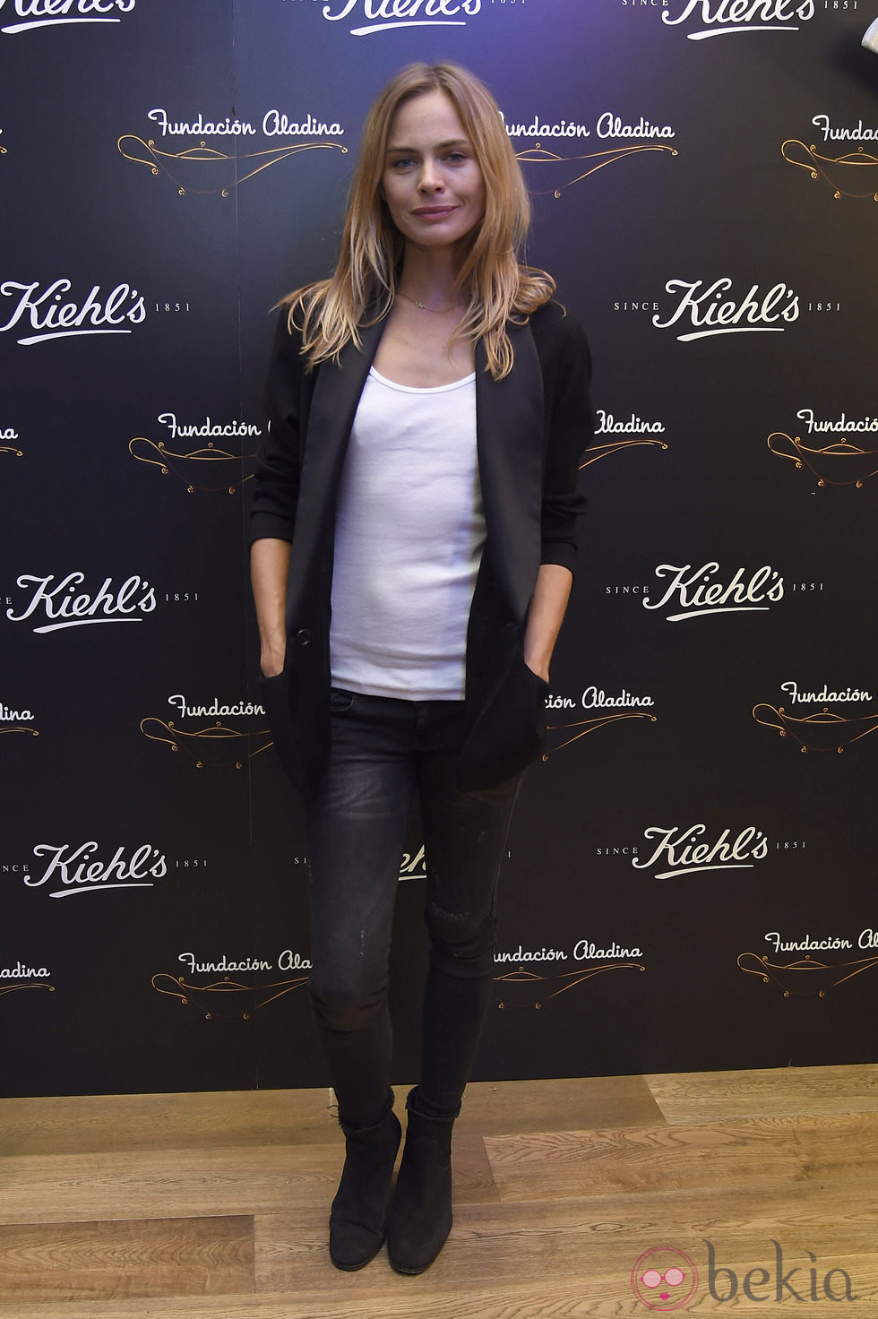 Verónica Blume en la presentación de una colección solidaria de Kiehl's