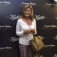 Cari Lapique en la presentación de una colección solidaria de Kiehl's