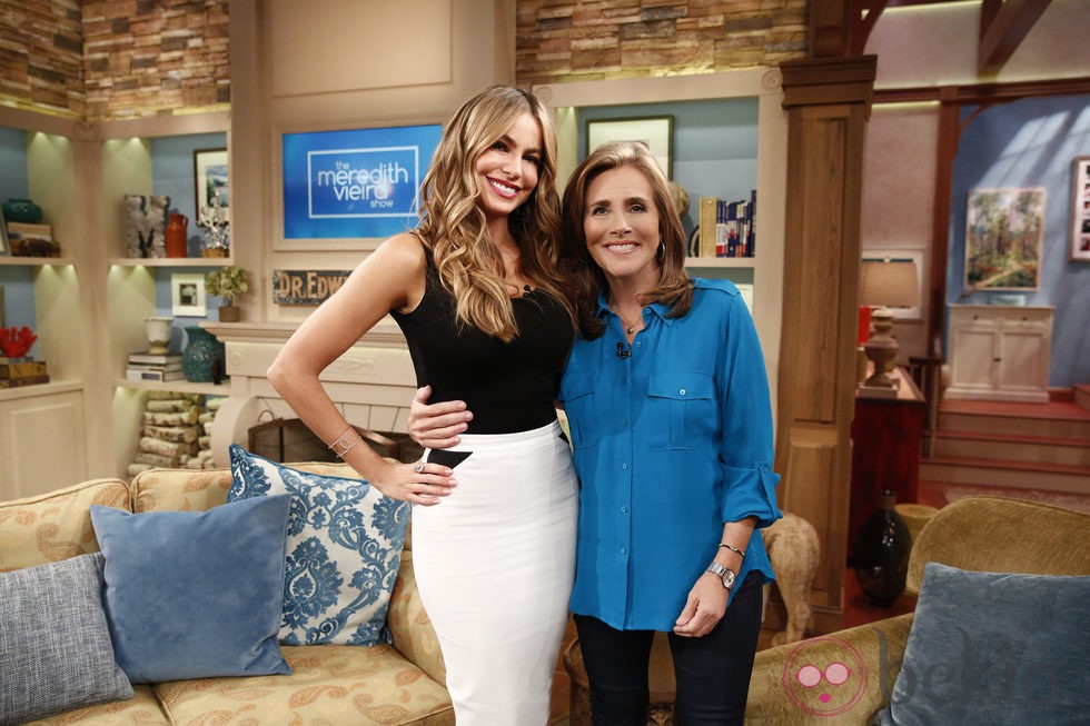 Sofía Vergara visita el programa de 'The Meredith Vieira Show'