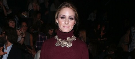 Olivia Palermo en el front row de Nina Ricci en la Paris Fashion Week primavera/verano 2015