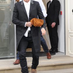 David Beckham en la apertura de la tienda Victoria Beckham en Londres