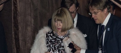 Anna Wintour en la boda de George Clooney y Amal Alamuddin