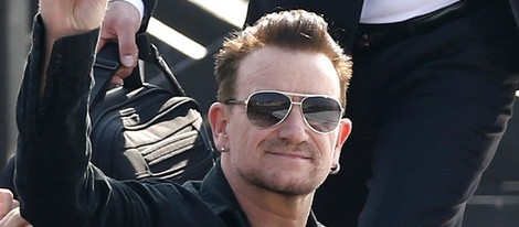 Bono en la boda de George Clooney y Amal Alamuddin