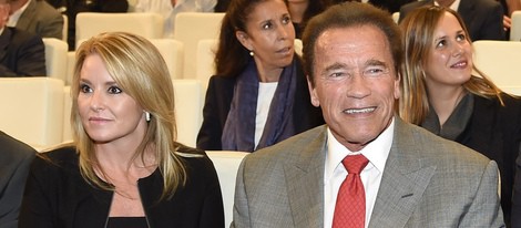 Arnold Schwarzenegger y Heather Milligan