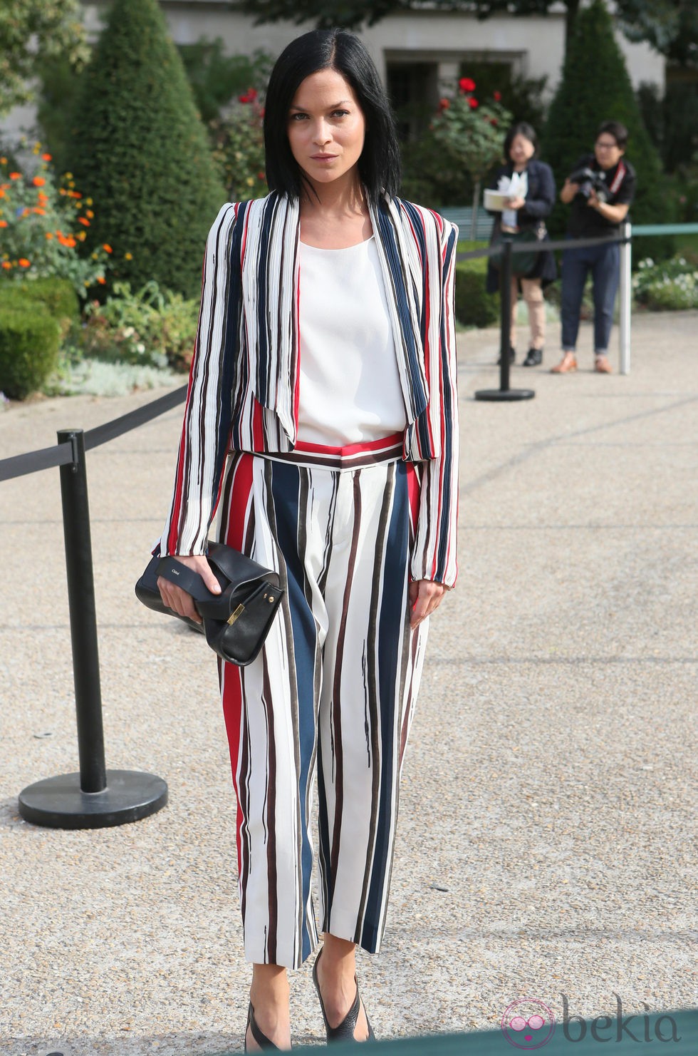 Leigh Lezark en el desfile de Chloé en la Semana de la Moda de París primavera/verano 2015