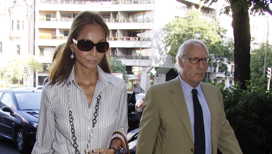 Isabel Preysler y Miguel Boyer en 2010