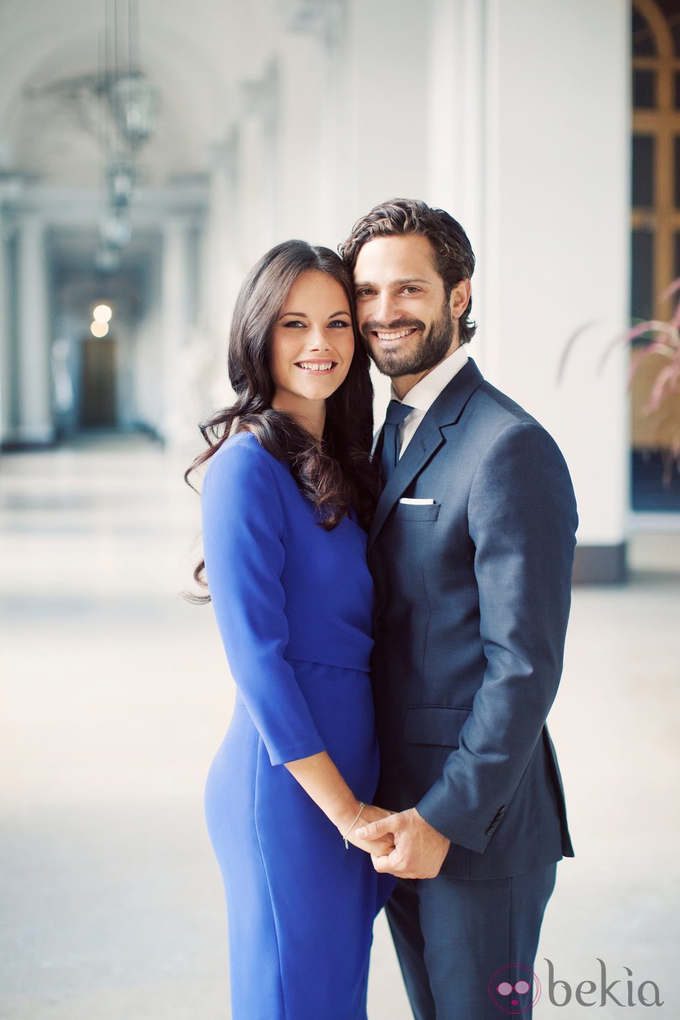 Foto oficial de Carlos Felipe de Suecia y Sofia Hellqvist