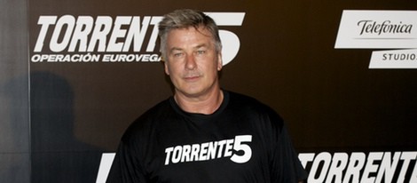 Alec Baldwin en el estreno de 'Torrente 5: Operación Eurovegas' en Madrid