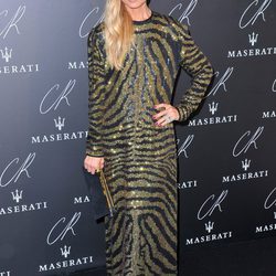 Rachel Zoe en una fiesta organizada en el marco de la Paris Fashion Week