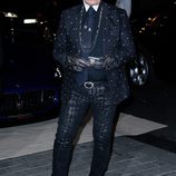 Karl Lagerfeld en una fiesta organizada en el marco de la Paris Fashion Week