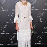 Olivia Palermo en una fiesta organizada en el marco de la Paris Fashion Week