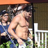 Joe Manganiello en el rodaje de 'Magic Mike XXL'