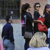 Clara Lago en la manifestación de actores contra la Ley Lasalle