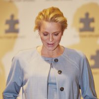 Charlene de Mónaco luce su doble embarazo en Nueva York