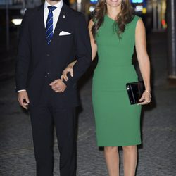 Carlos Felipe de Suecia y Sofia Hellqvist en el concierto ofrecido tras la apertura del Parlamento 2014