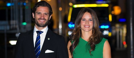 Carlos Felipe de Suecia y Sofia Hellqvist en el concierto ofrecido tras la apertura del Parlamento 2014