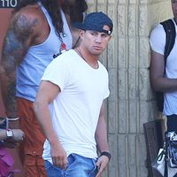 Channing Tatum en el set de rodaje de 'Magic Mike XXL' 