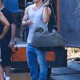 Channing Tatum en el set de 'Magic Mike XXL' en Savannah