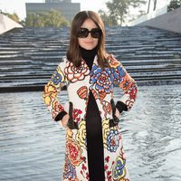 Miroslava Duma en el desfile de Louis Vuitton en la Semana de la Moda de París primavera/verano 2015