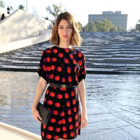 Sofia Coppola en el desfile de Louis Vuitton en la Semana de la Moda de París primavera/verano 2015