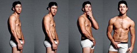 Nick Jonas posa en calzoncillos para Flaunt Magazine