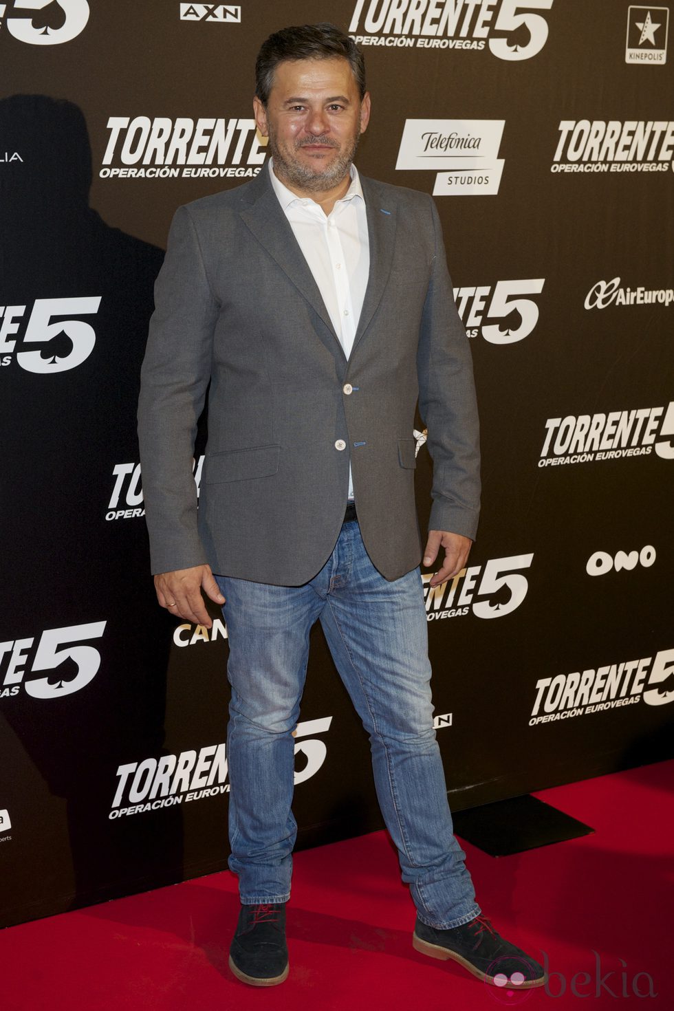 Miki Nadal en el estreno de 'Torrente 5: Operación Eurovegas'