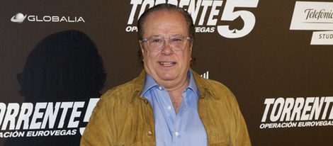 Arévalo en el estreno de 'Torrente 5: Operación Eurovegas'