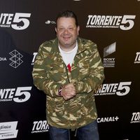 Alberto Chicote en el estreno de 'Torrente 5: Operación Eurovegas'