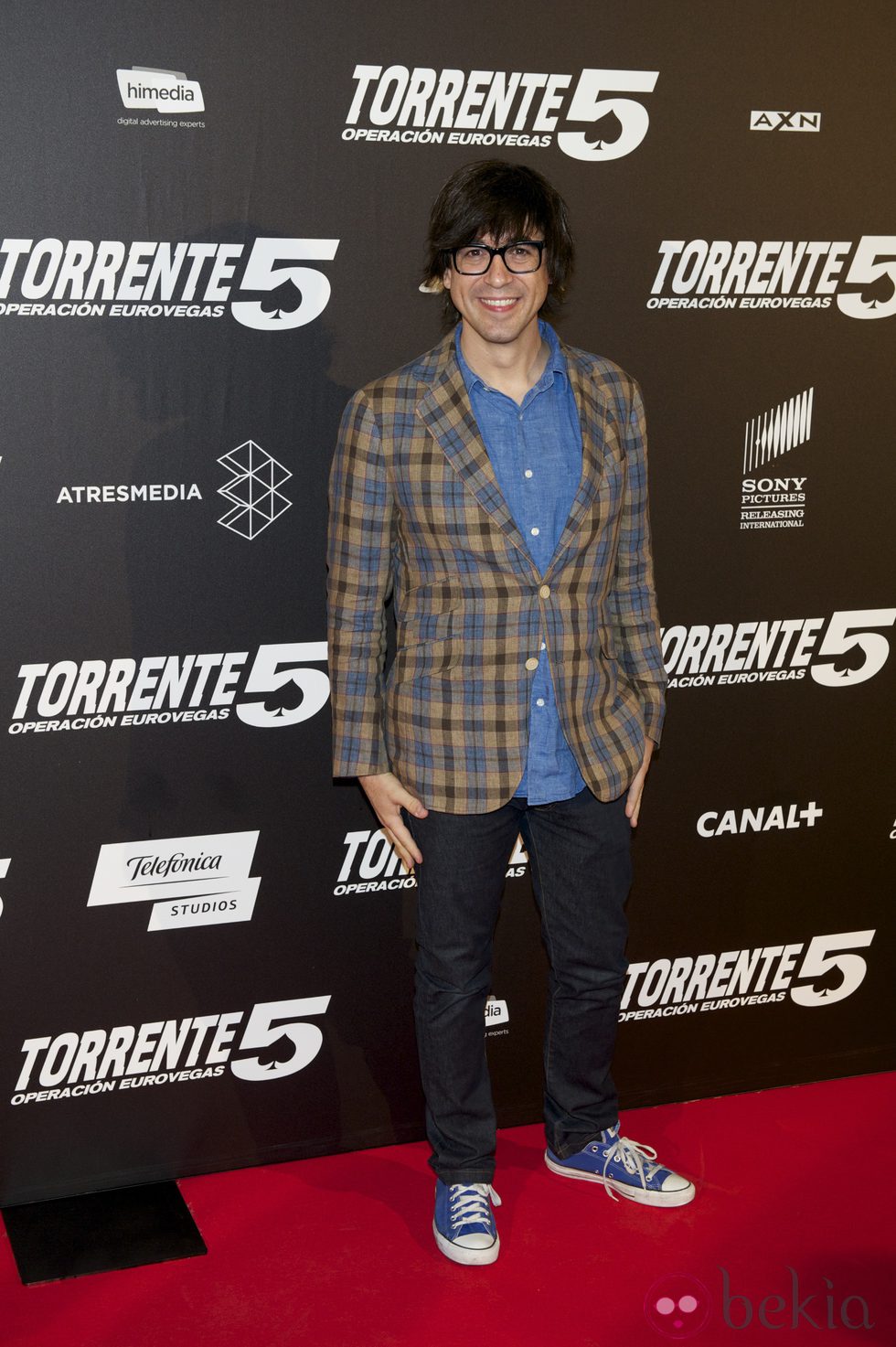 Luis Piedrahita en el estreno de 'Torrente 5: Operación Eurovegas'