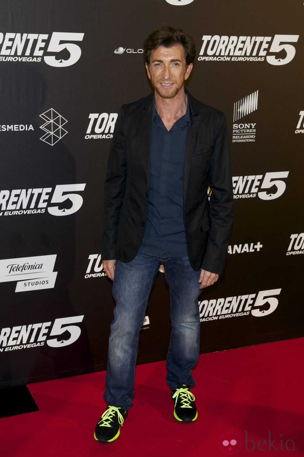 Pablo Motos en el estreno de 'Torrente 5: Operación Eurovegas'